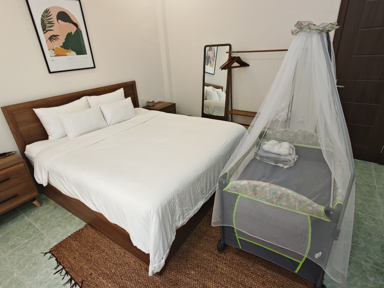 Cho thuê nôi em bé (đã khử trùng)