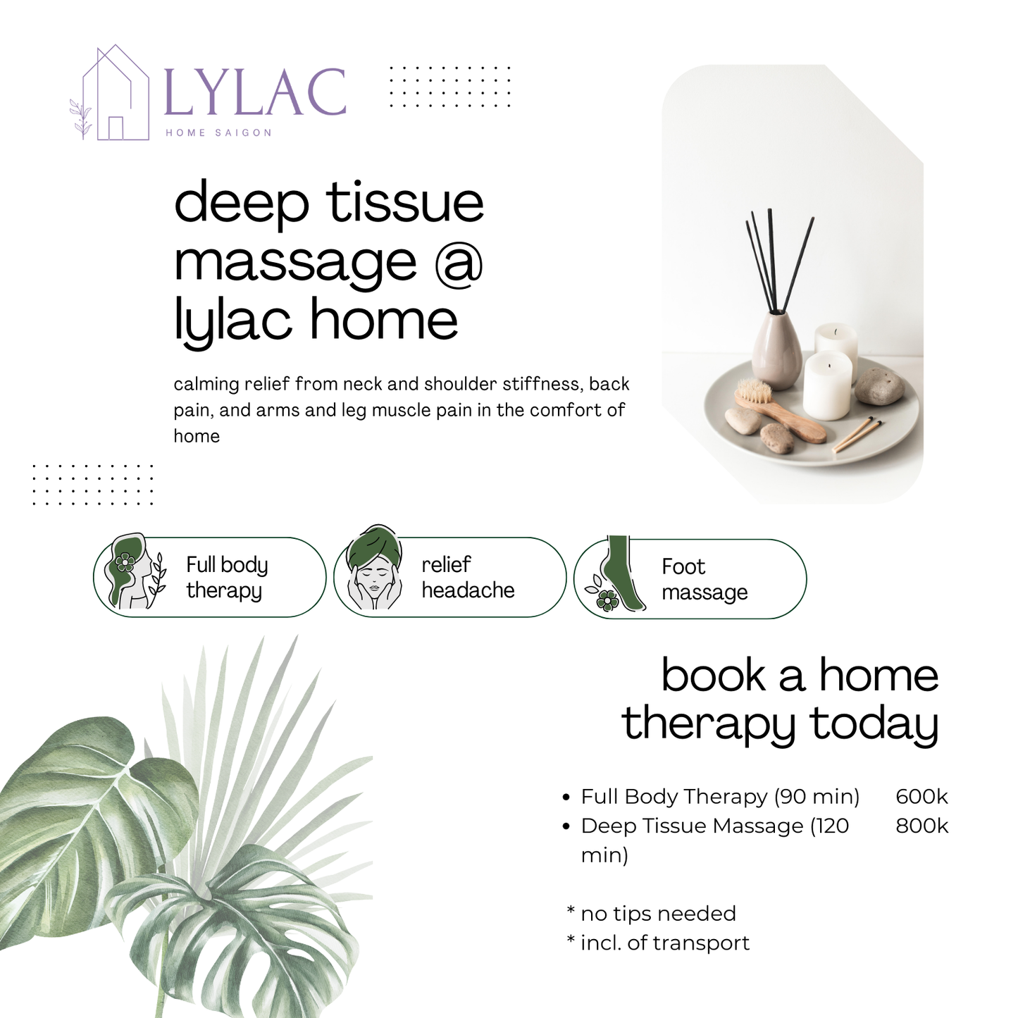 Home Spa and Massage