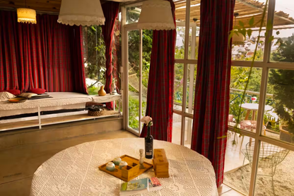 Rustic Hillside Chalet in Da Lat Sunset Views
