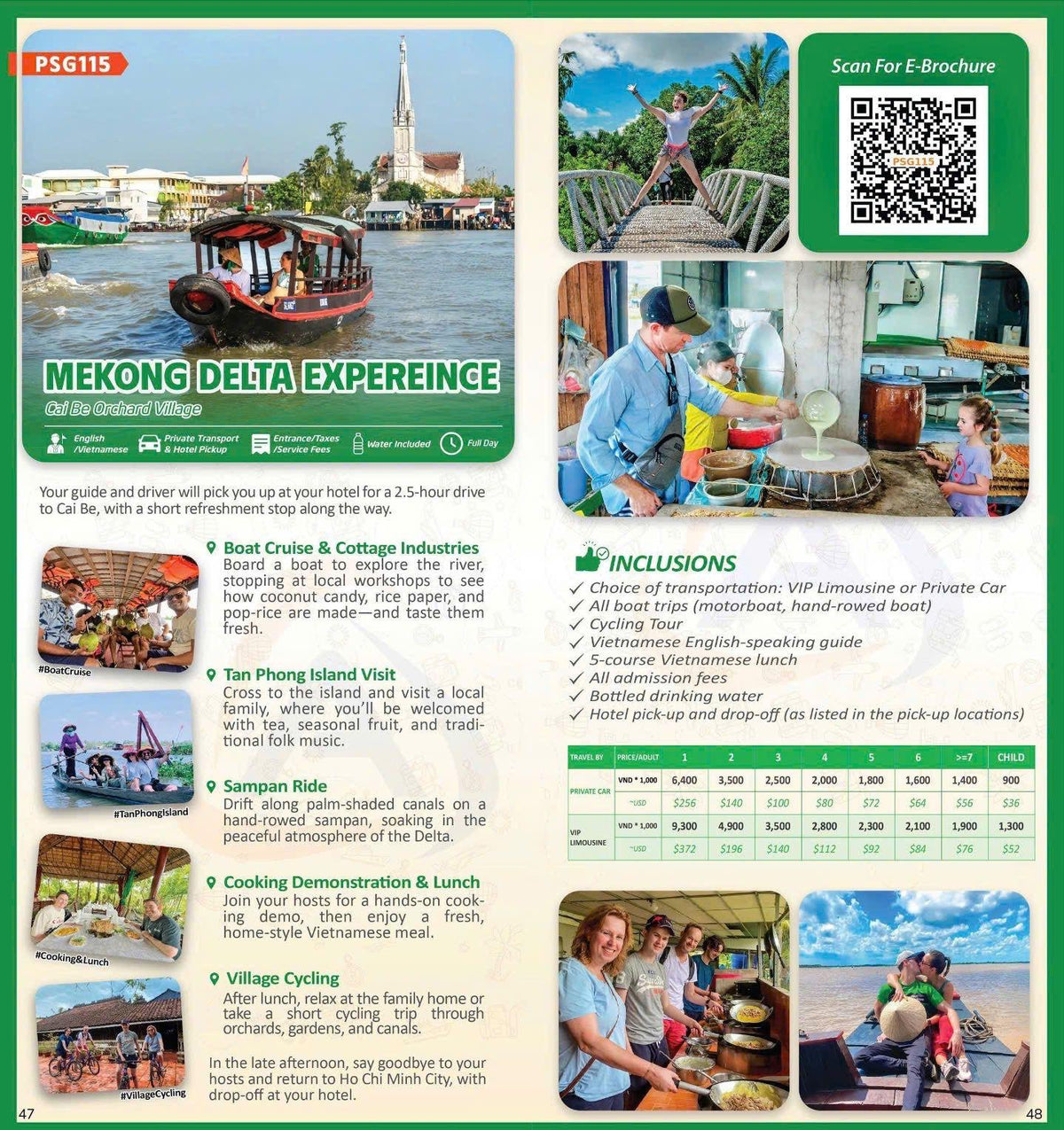 1 Day Mekong Delta Cuchi Tunnel Tour | Vung Tau | Farm Tour
