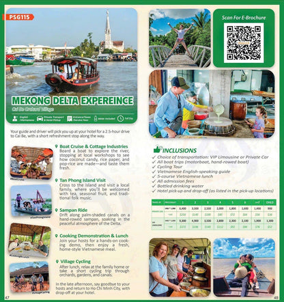 1 Day Mekong Delta Cuchi Tunnel Tour | Vung Tau | Farm Tour