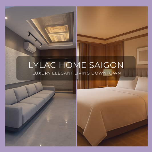 LYLAC Home Saigon TTT - Elegant 3BR 3BA Townhouse Roof Terrace Downtown D1