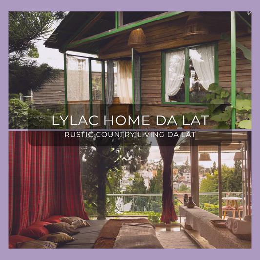 Rustic Hillside Chalet in Da Lat Sunset Views